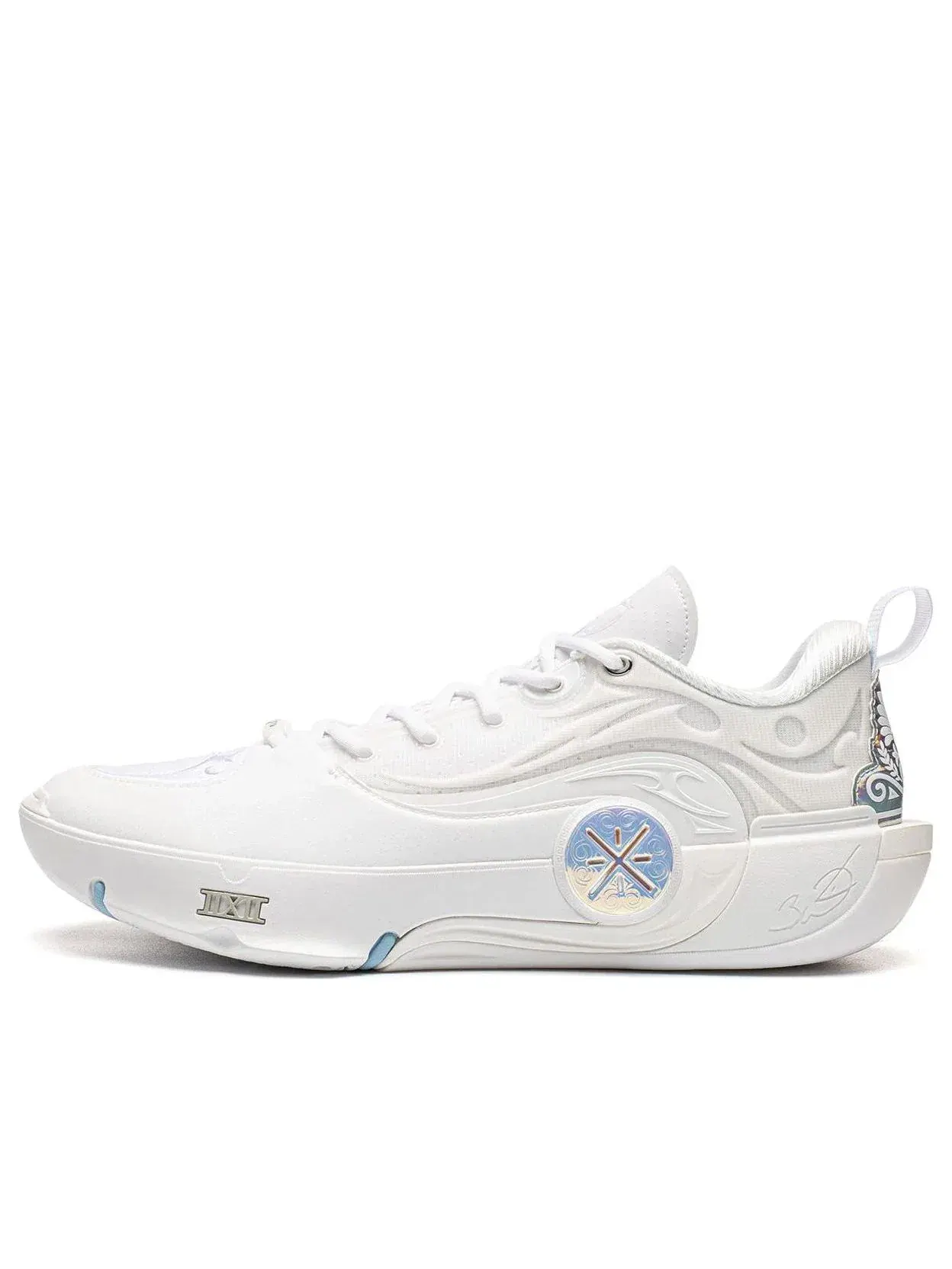 Кроссовки Li-Ning Way of Wade 12 'White Blue' ABAV085-28 — изображение 1 из 5, белый