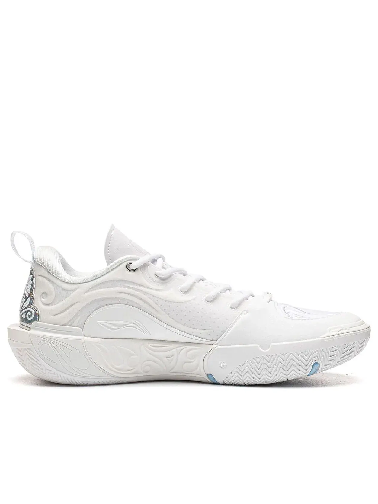Кроссовки Li-Ning Way of Wade 12 'White Blue' ABAV085-28 — изображение 2 из 5, белый