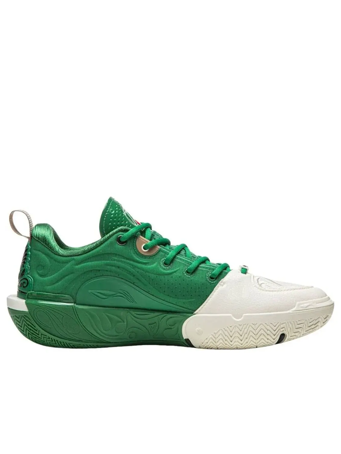 Кроссовки Li-Ning Way of Wade 12 'White Green' — изображение 2 из 4, зеленый