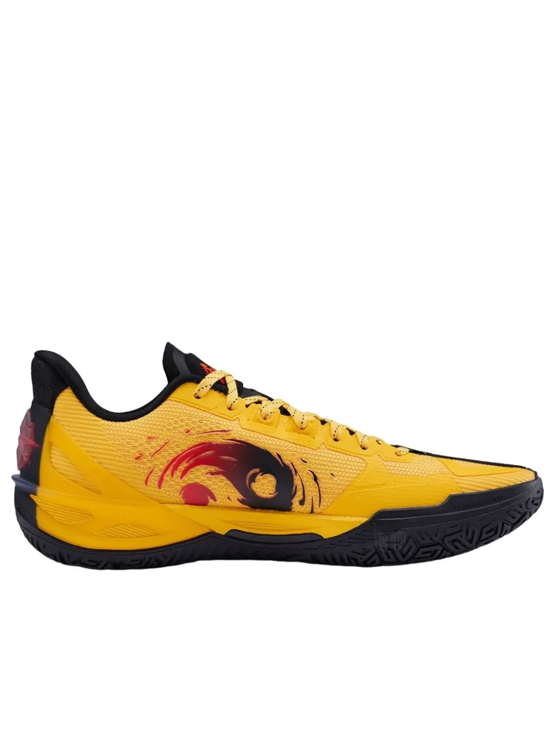 Li-Ning Ли-Нин ЛиРен 6 V2 «Бой Дракона и Тигра» — изображение 2 из 6, желтый/черный