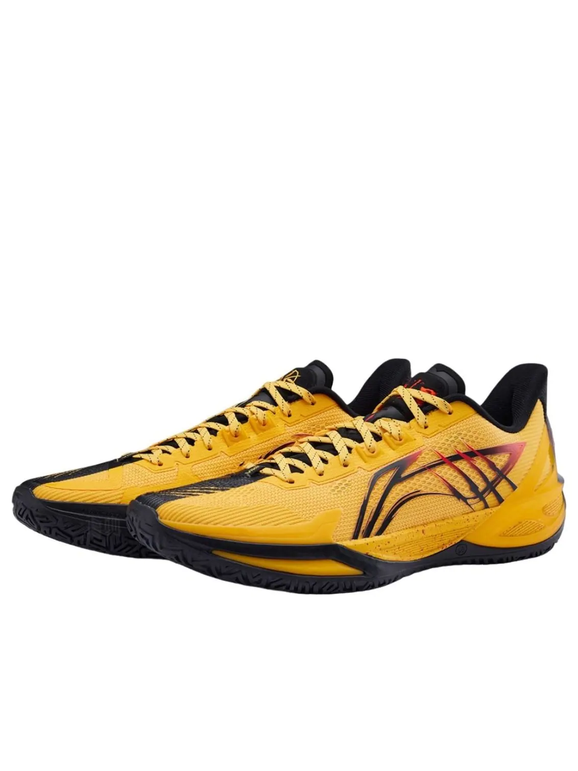 Li-Ning Ли-Нин ЛиРен 6 V2 «Бой Дракона и Тигра» — изображение 3 из 6, желтый/черный