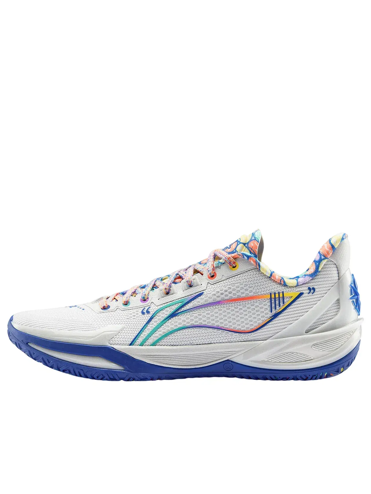 Мужские баскетбольные кроссовки с шнуровкой Li-Ning Liren 6 V2 'I-Person' — изображение 1 из 5, белый