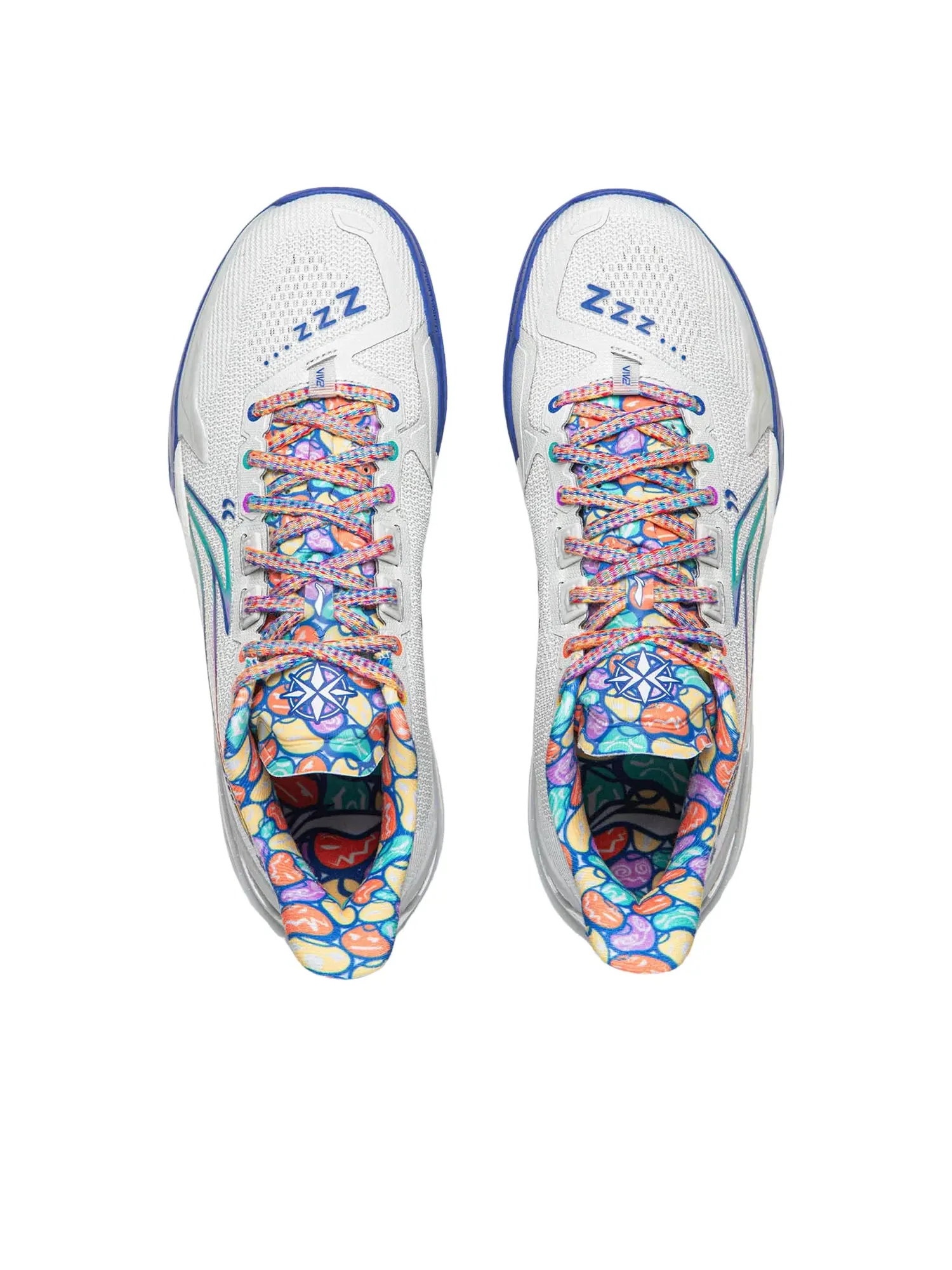 Мужские баскетбольные кроссовки с шнуровкой Li-Ning Liren 6 V2 'I-Person' — изображение 4 из 5, белый