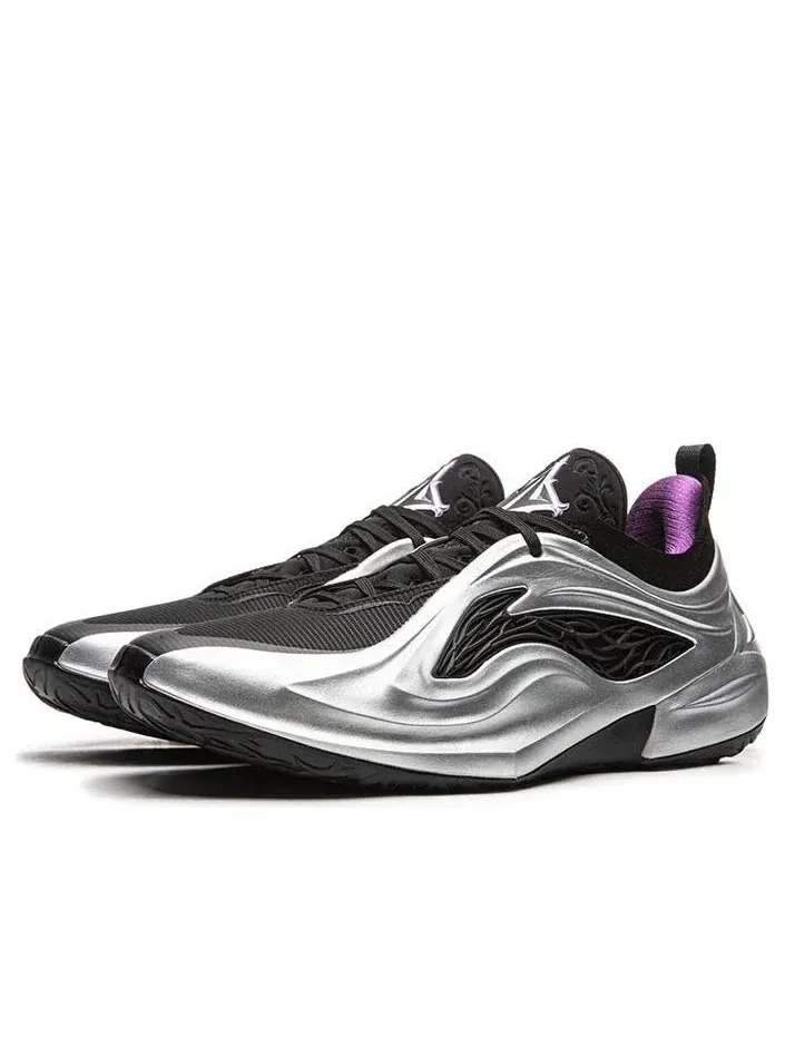 Кроссовки Li-Ning Jimmy Butler 4 'Thorns' — изображение 2 из 6, серебряный