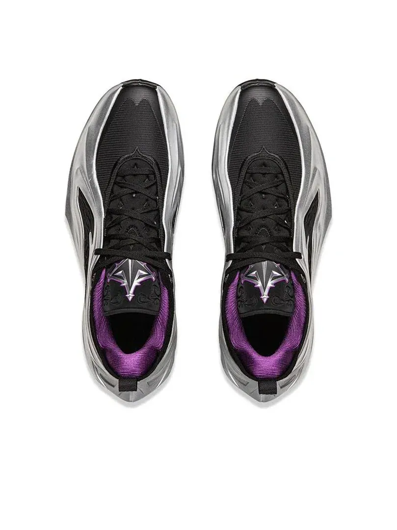 Кроссовки Li-Ning Jimmy Butler 4 'Thorns' — изображение 3 из 6, серебряный