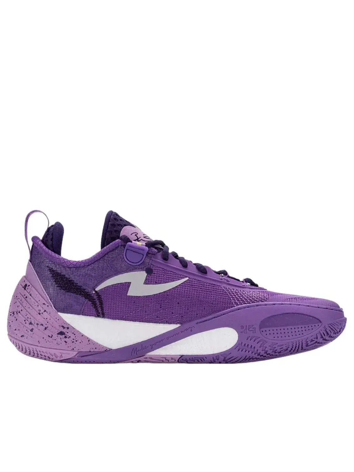 Кроссовки Li-Ning Wade All City 14 'Violet' ABAW011-11 — изображение 2 из 5, фиолетовый