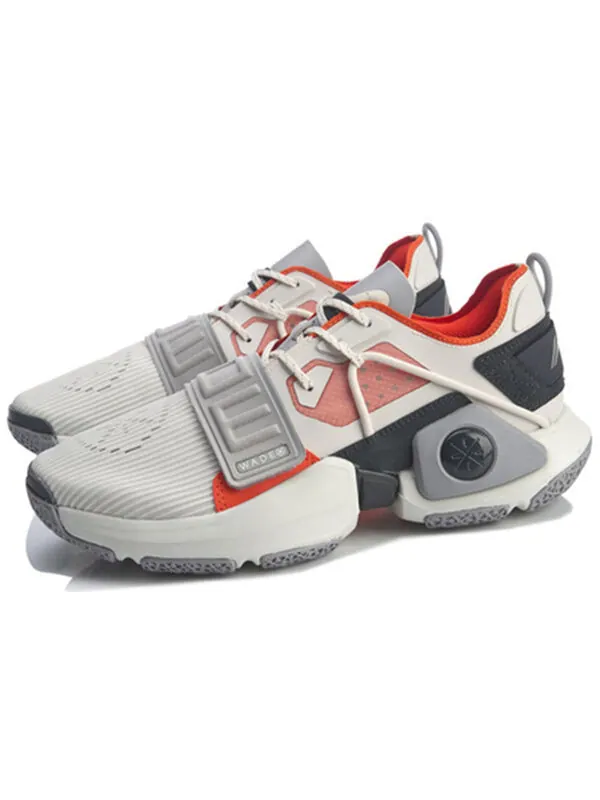 Кроссовки wowtr амортизирующие баскетбольные кроссовки Li-Ning — изображение 3 из 4, белый/серый