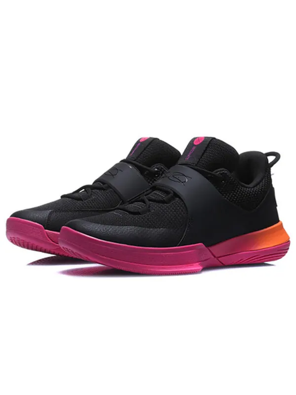 Кроссовки способ пробраться Li-Ning — изображение 3 из 4, черный/розовый