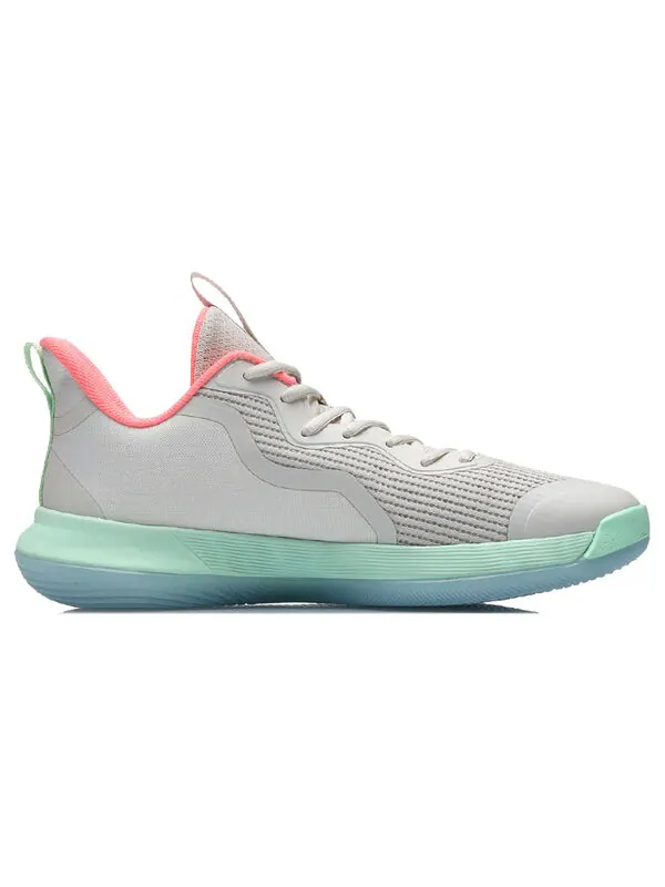 Кроссовки shinneng Li-Ning — изображение 2 из 4, серый/зеленый/розовый