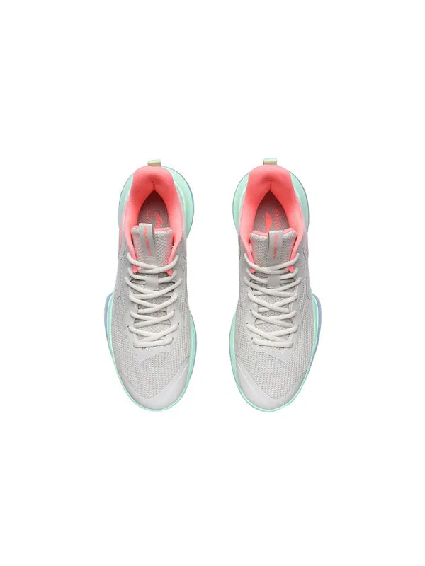 Кроссовки shinneng Li-Ning — изображение 4 из 4, серый/зеленый/розовый