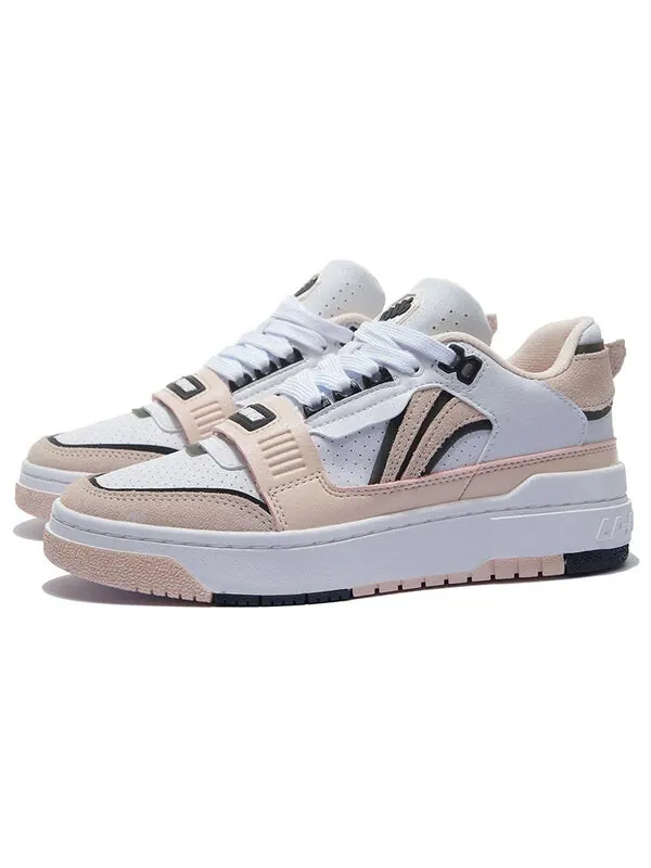 Кроссовки badfive новичок Li-Ning — изображение 3 из 4, белый/розовый