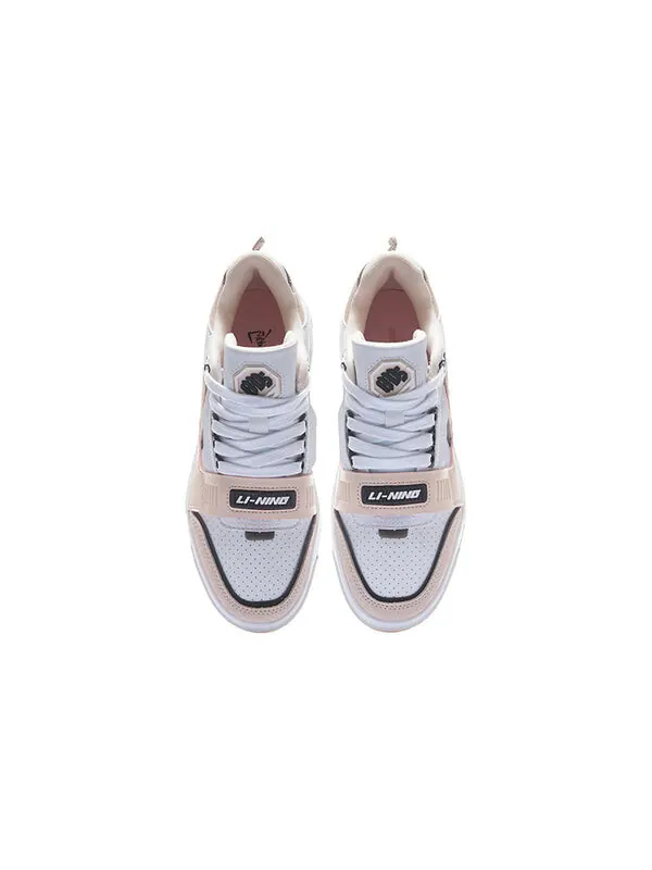 Кроссовки badfive новичок Li-Ning — изображение 4 из 4, белый/розовый