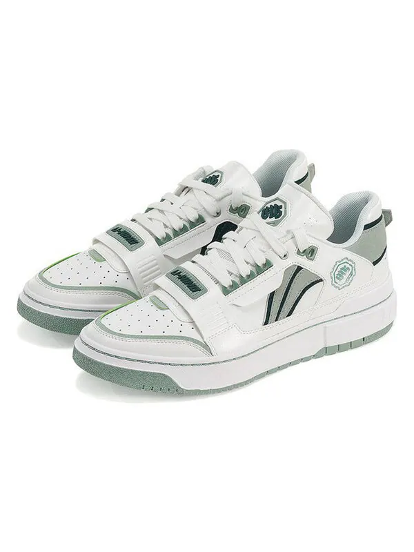 Кроссовки badfive новичок Li-Ning — изображение 2 из 4, белый/зеленый/бежевый