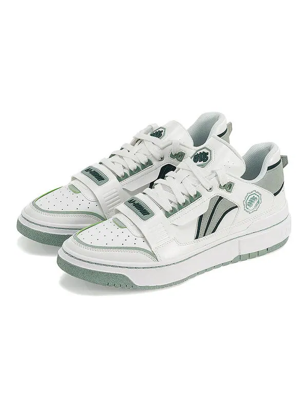 Кроссовки badfive новичок Li-Ning — изображение 2 из 4, белый/зеленый