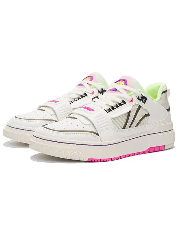 Кроссовки badfive новичок Li-Ning — изображение 3 из 4, белый/розовый