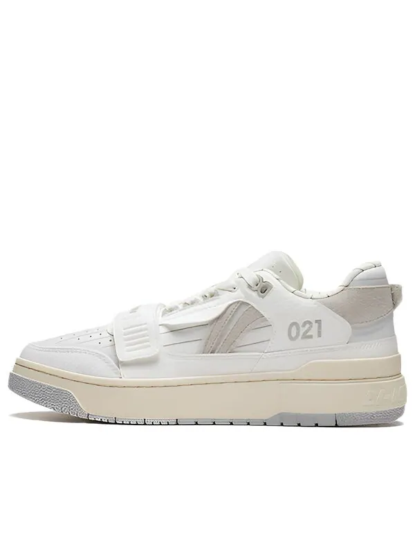 Кроссовки badfive новичок шанхай Li-Ning — изображение 1 из 4, белый/серый