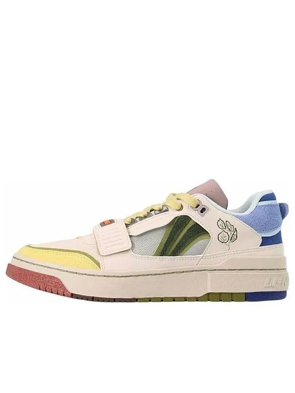 Кроссовки badfive новичок Li-Ning — изображение 1 из 4, белый/желтый/зеленый