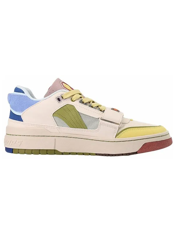 Кроссовки badfive новичок Li-Ning — изображение 3 из 4, белый/желтый/зеленый