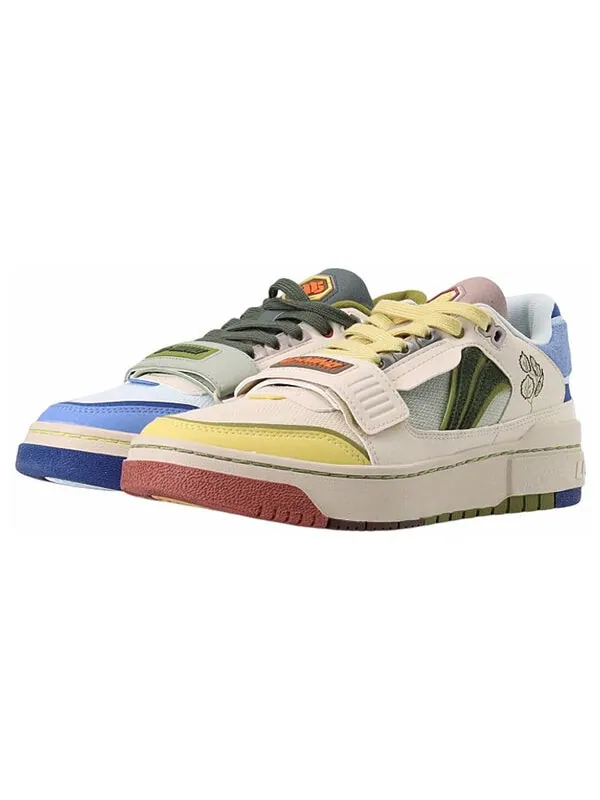 Кроссовки badfive новичок Li-Ning — изображение 4 из 4, белый/желтый/зеленый
