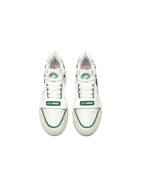 Кроссовки (WMNS) Li-Ning BadFive Rookie Premium x Fred VanVleet 'Creamwhite Green' — изображение 3 из 4, зеленый
