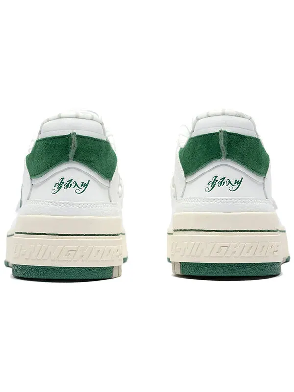 Кроссовки (WMNS) Li-Ning BadFive Rookie Premium x Fred VanVleet 'Creamwhite Green' — изображение 4 из 4, зеленый