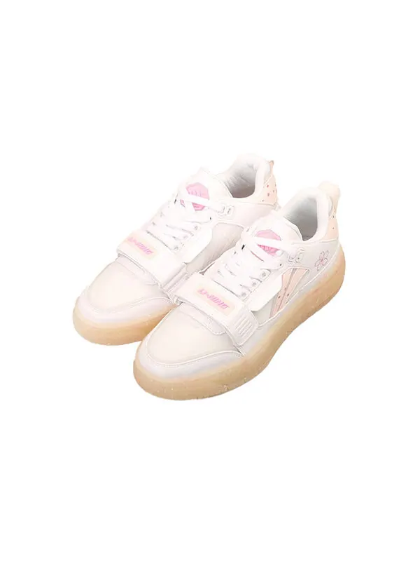 Кроссовки badfive новичок низкий Li-Ning — изображение 3 из 3, розовый/бежевый