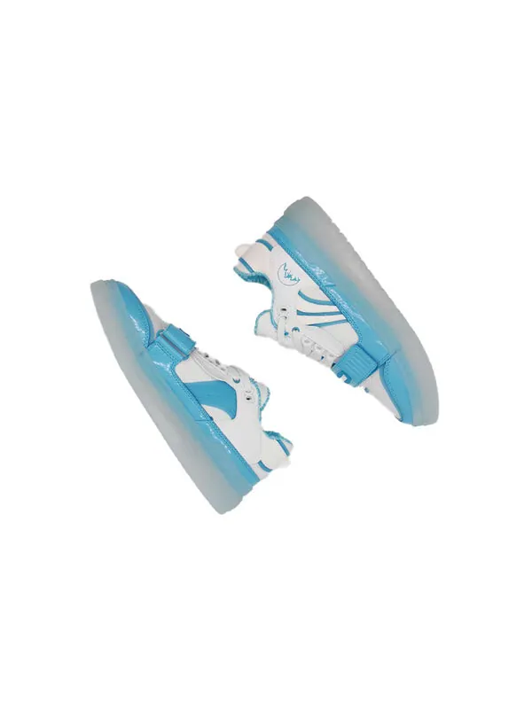 Кроссовки badfive новичок низкий Li-Ning — изображение 2 из 3, белый/синий
