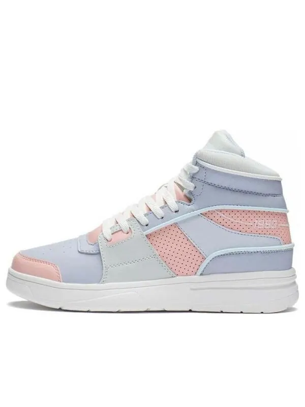 Кроссовки weiwu высокие кеды Li-Ning — изображение 1 из 4, синий/розовый
