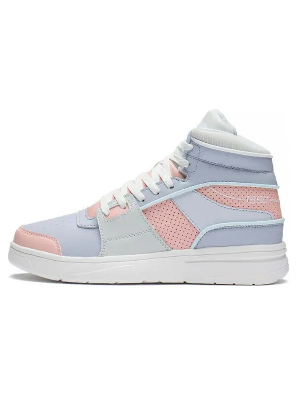 Кроссовки weiwu высокие кеды Li-Ning — изображение 2 из 4, синий/розовый