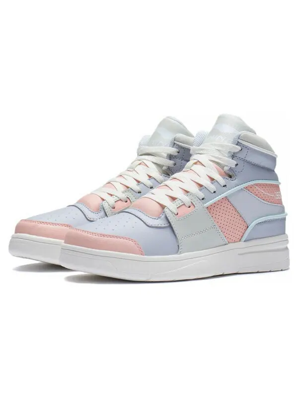 Кроссовки weiwu высокие кеды Li-Ning — изображение 4 из 4, синий/розовый
