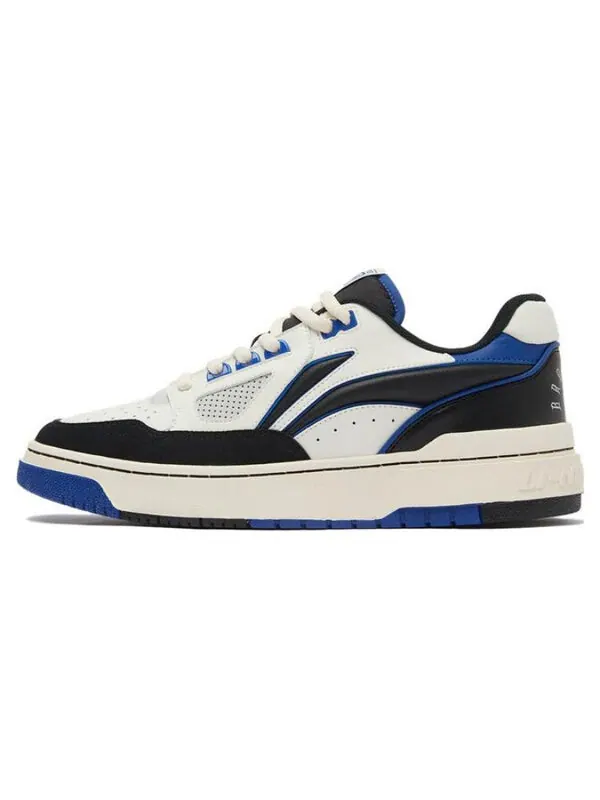 Кроссовки badfive новичок 2 низкие Li-Ning — изображение 2 из 4, белый/черный/синий