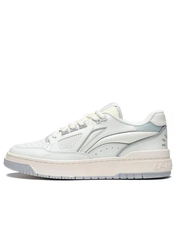 Кроссовки badfive новичок 2 низкие Li-Ning — изображение 1 из 4, белый/серый