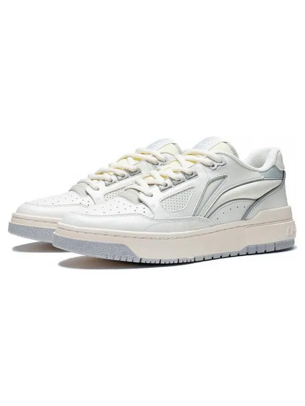Кроссовки badfive новичок 2 низкие Li-Ning — изображение 3 из 4, белый/серый