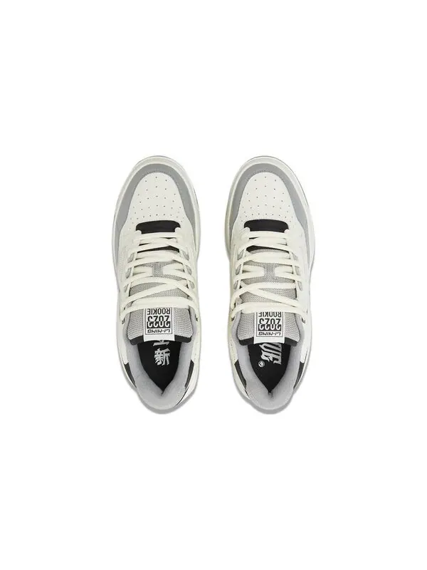 Кроссовки badfive новичок 2 низкие Li-Ning — изображение 3 из 4, белый/черный/серый
