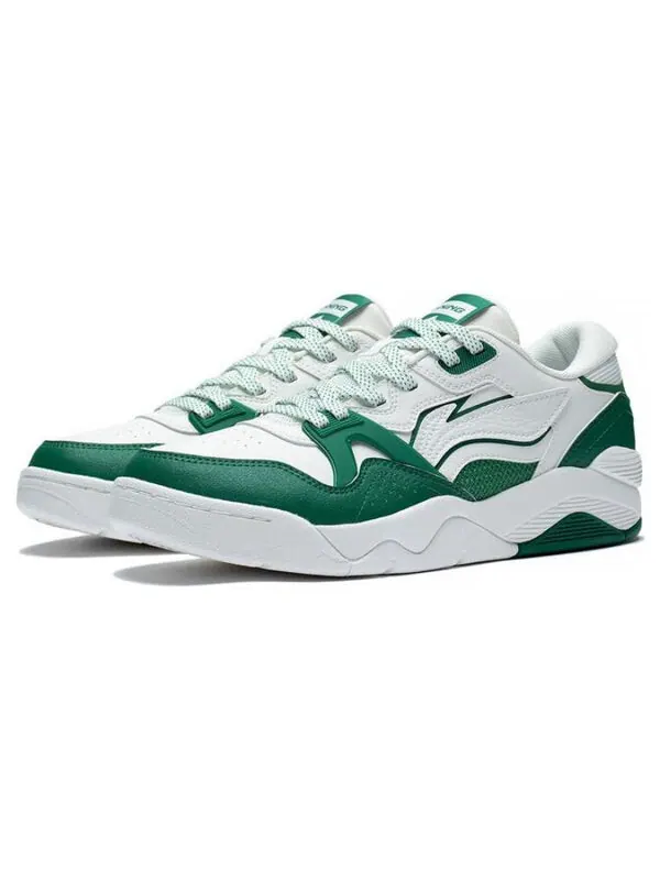 Кроссовки баскетбольная культура низкая Li-Ning — изображение 3 из 4, белый/зеленый