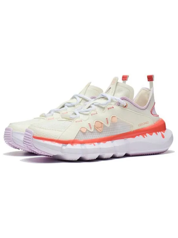 Кроссовки essence 2.3 lite Li-Ning — изображение 3 из 4, белый/оранжевый