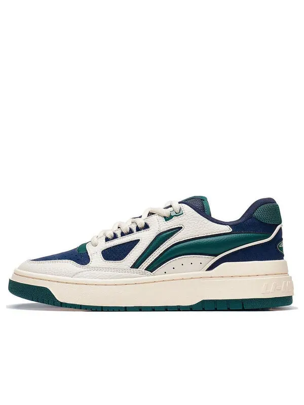 Кроссовки badfive новичок 2 низкие Li-Ning — изображение 1 из 4, белый/зеленый