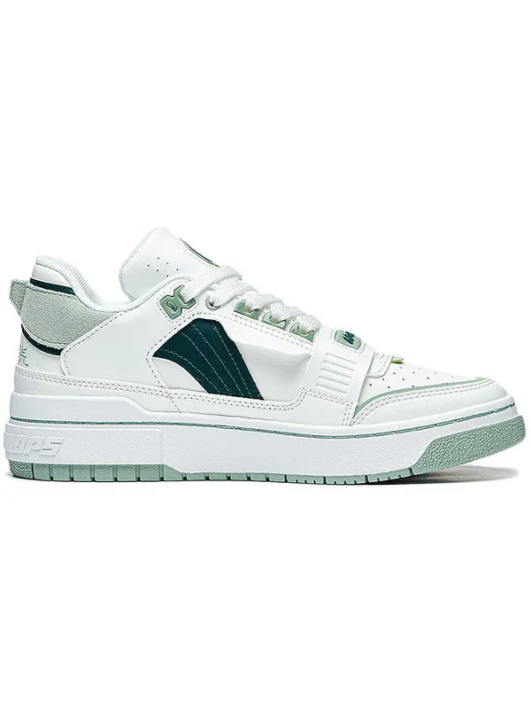 Кроссовки badfive новичок низкий Li-Ning — изображение 2 из 4, белый/зеленый