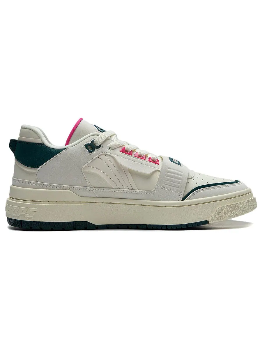 Кроссовки Li-Ning BadFive Rookie Skate 'Cream White Black' — изображение 2 из 6, белый