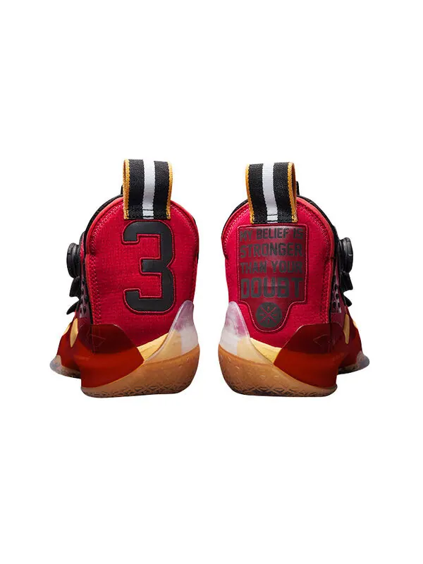 Кроссовки way of wade 8 Li-Ning — изображение 3 из 4, красный/черный/желтый