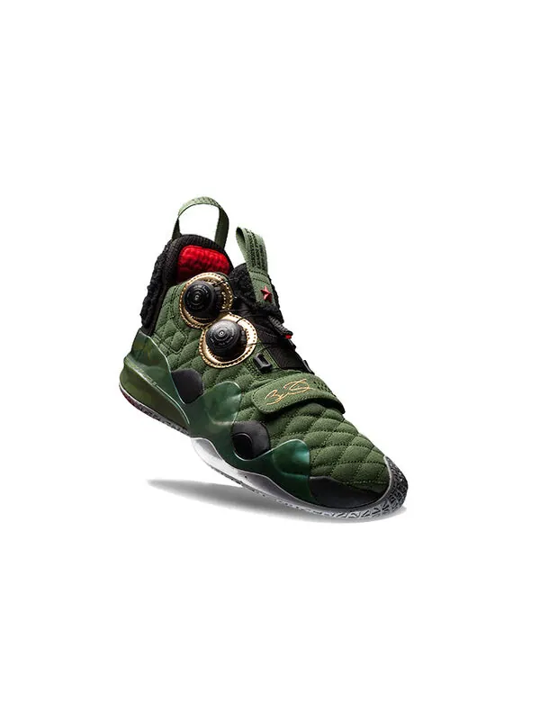 Кроссовки way of wade 8 бесконечность Li-Ning — изображение 3 из 4, зеленый/черный