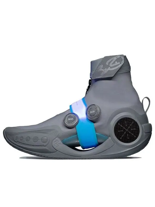 Кроссовки way of wade 9 бесконечность Li-Ning — изображение 1 из 4, серый/серый/голубой