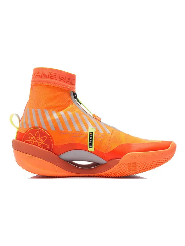 Кроссовки way of wade 9 бесконечность Li-Ning — изображение 2 из 4, оранжевый/черный
