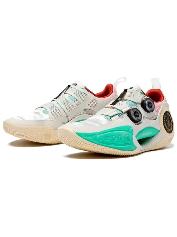 Кроссовки way of wade 9 Li-Ning — изображение 3 из 4, белый/розовый/синий