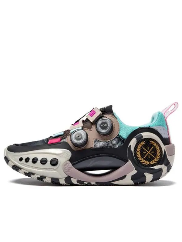 Кроссовки way of wade 9 Li-Ning — изображение 1 из 4, черный/синий/розовый