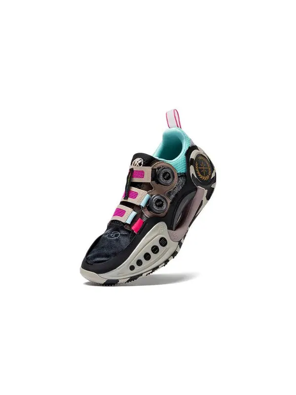 Кроссовки way of wade 9 Li-Ning — изображение 3 из 4, черный/синий/розовый