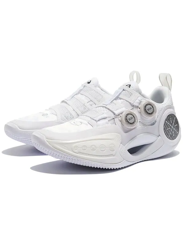 Кроссовки glare x way of wade 9 infinity low Li-Ning — изображение 3 из 4, белый/серый
