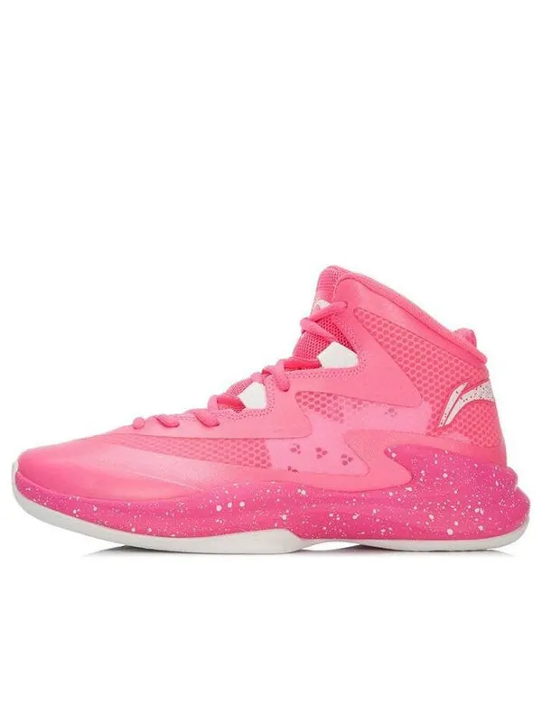 Кроссовки суперлегкие 13 высота Li-Ning — изображение 1 из 4, розовый/белый