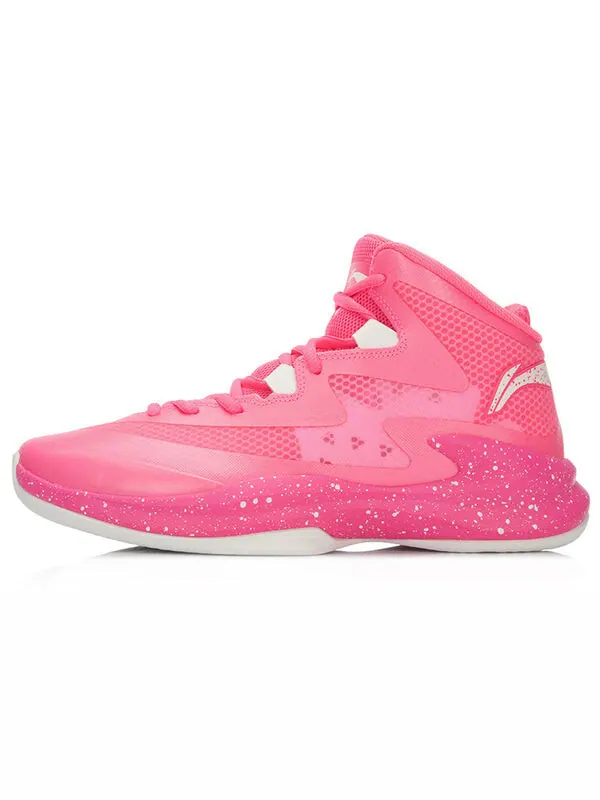 Кроссовки суперлегкие 13 высота Li-Ning — изображение 2 из 4, розовый/белый