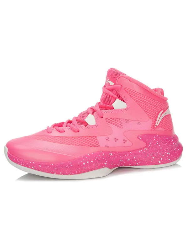 Кроссовки суперлегкие 13 высота Li-Ning — изображение 3 из 4, розовый/белый